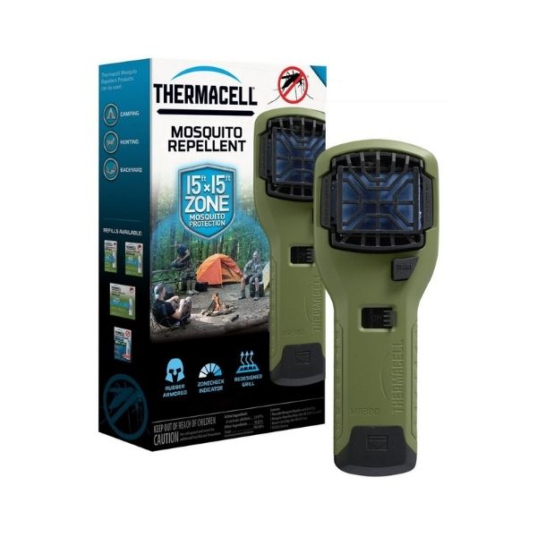 ThermaCELL  MR300 Portable  Mosquito Repeller 148X148' Olive Green
