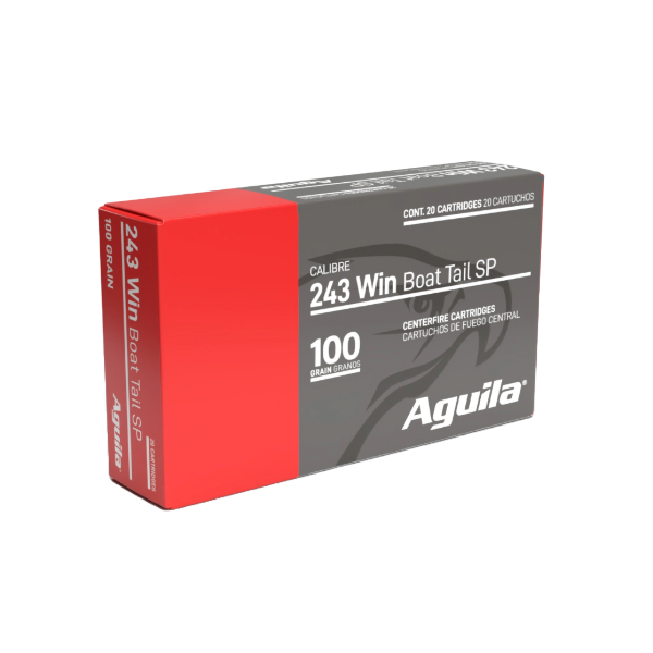 AGUILA 243 WIN INTERLOCK 100GR