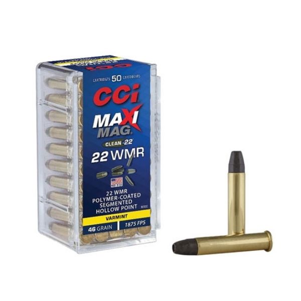 CCI 22 WMR Maxi Mag 50 Round Box