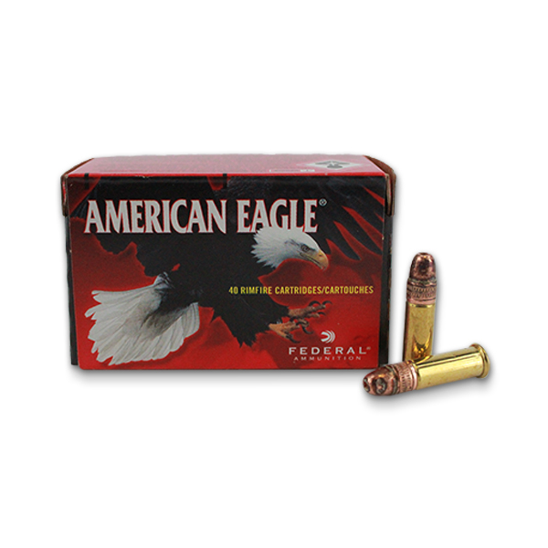 Federal AE Rimfire .22LR 38GR Jacketed Hollow Point 40 Rounds