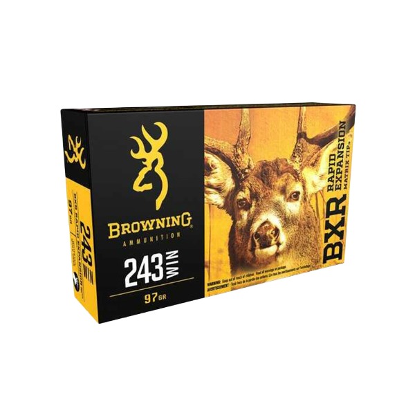 Browning 243 97GR BXR 20RNDS