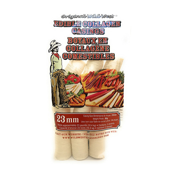 Original Wild West Edible Collagen Sausage Casing 23mm 85g