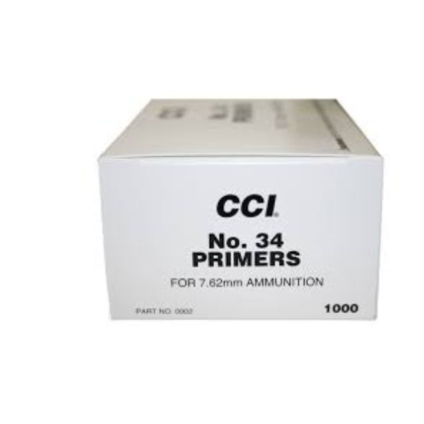 CCI #34 Large Rifle Primers 100 Pk