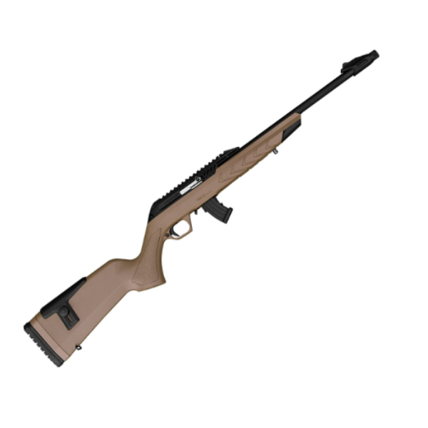 Derya TM22 Cadet 22LR 18" 1/2x28 Tan