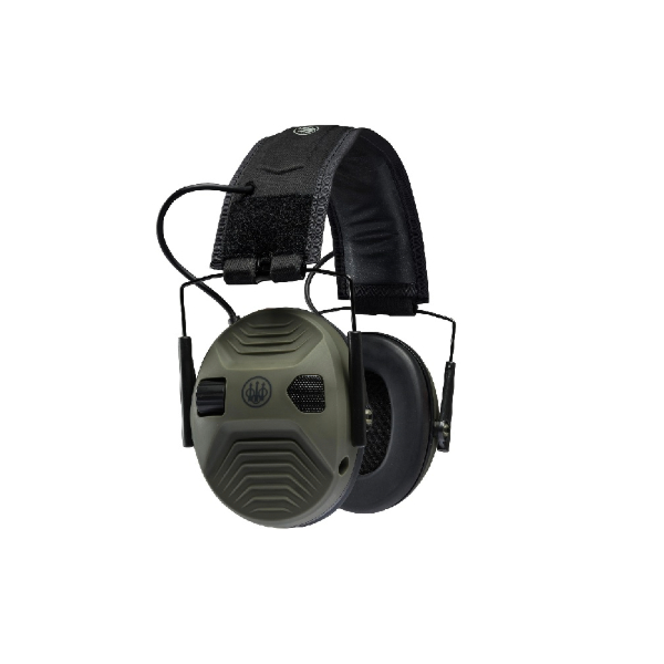 Beretta Electronic Earmuff Hearing Protection, Green