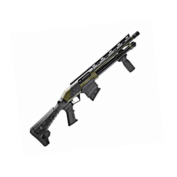 Canuck Recon 3 OD Green 12GA 9" Barrel Pump Action