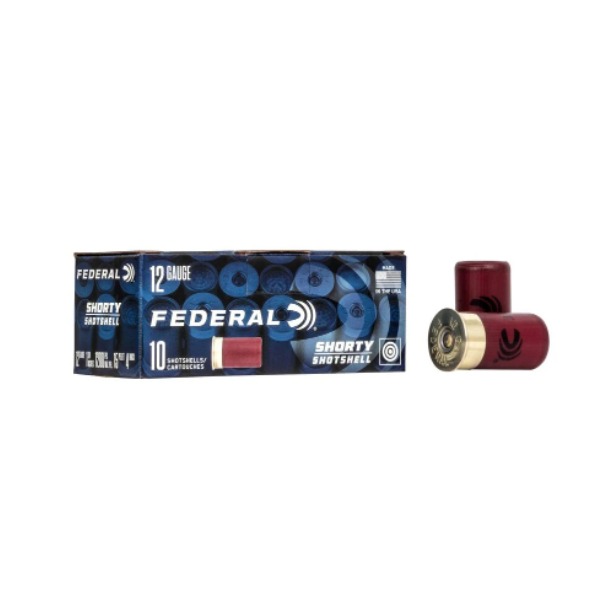 Federal Shorty Shells 12 Gauge, 4 Buck Shot, 1-3/4 in, 1200 fps 10RNDS
