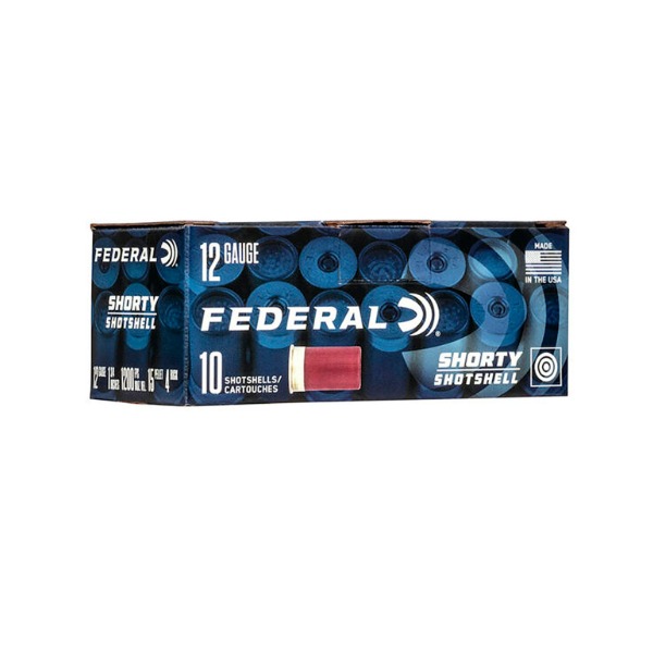 Federal Shorty Shotshell - 12GA, 1-3/4", #8, Box of 10
