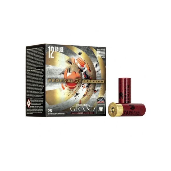 AMMO, GRAND PAPER 12GA 7.5 1-1/8