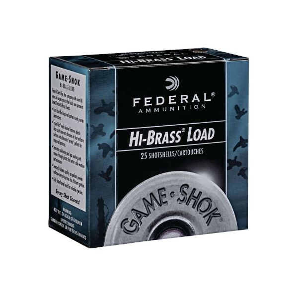 Federal Hi-Brass Game-Shok .410 Bore 3 11/16 oz #7-1/2 Lead Shot 25/Box -  MUNITIONS EXPRESS