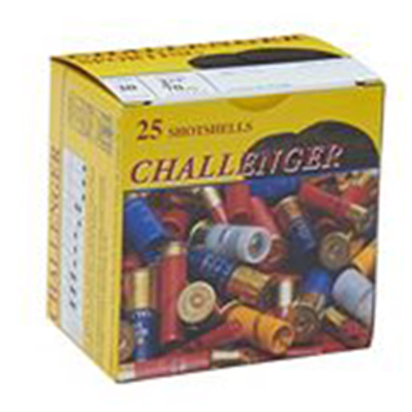 Challenger Shotgun Shells  20 Ga Standard Load 7/8oz #6 10046