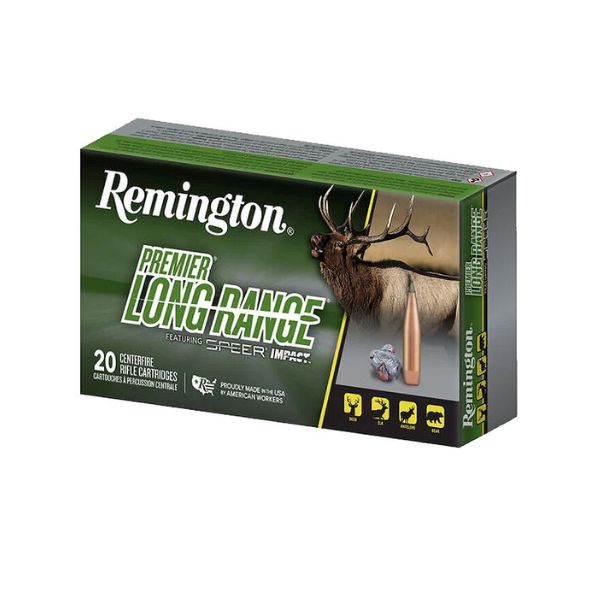 Remington Premier Long Range .300 Win Mag Ammo 190 Grain Speer Impact
