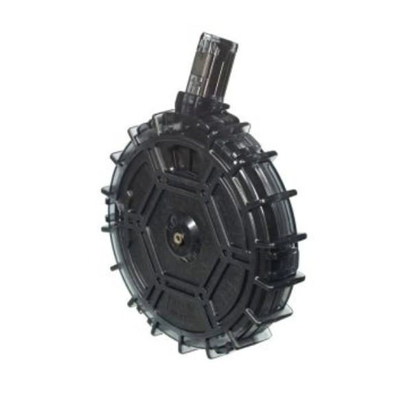 PRO MAG REMINGTON 597 .22 LR (70RD) DRUM SMOKE POLYMER