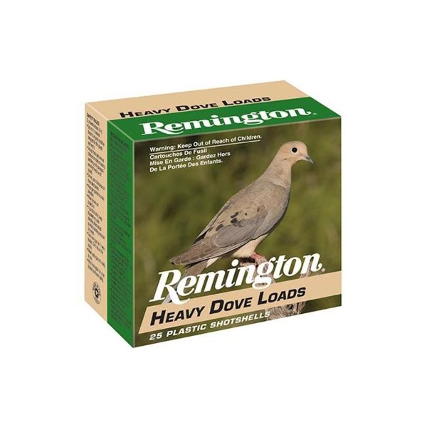 Remington 12 Gauge Ammunition RHD1275 Heavy Dove Loads 2-3/4" 7-1/2 Shot 1