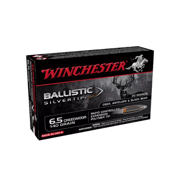 Winchester 6.5CR 140GR Ballistic Silvertip