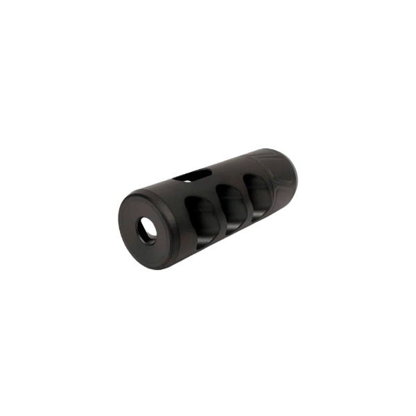 Spearhead Machine Muzzle Break 6mm 1/2-20 Thread Black