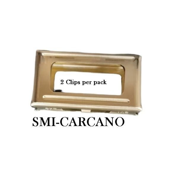 Original Italian Army Surplus Carcano Brass 6rnd Clip LIKE NEW.