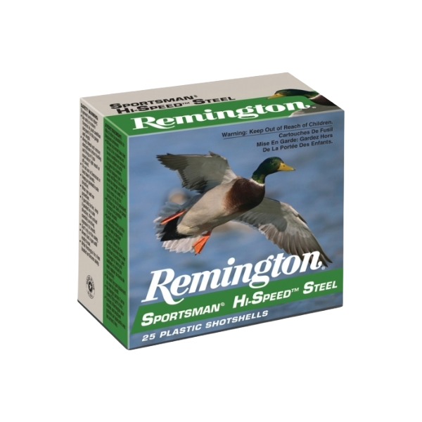 Remington 12GA 2 3/4" #4 1 1/8 OZ Hi Speed Steel