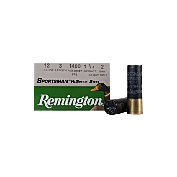 Remington 12GA 3" 1.25OZ #2 Steel