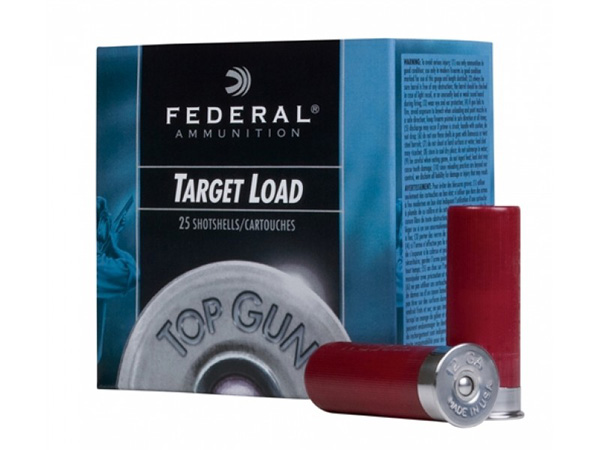 Federal Top Gun 12GA #8 Lead Shot 2-3/4" 1-1/8oz 25 Rounds