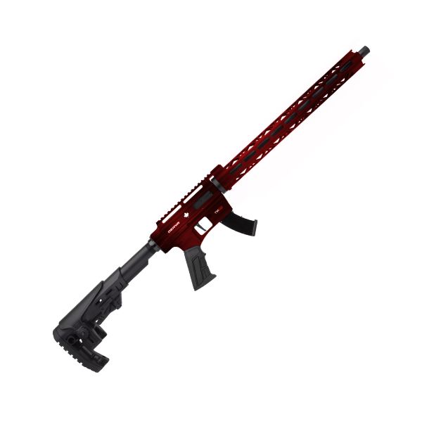 Derya TM22 Distressed Red 22LR 18" Barrel