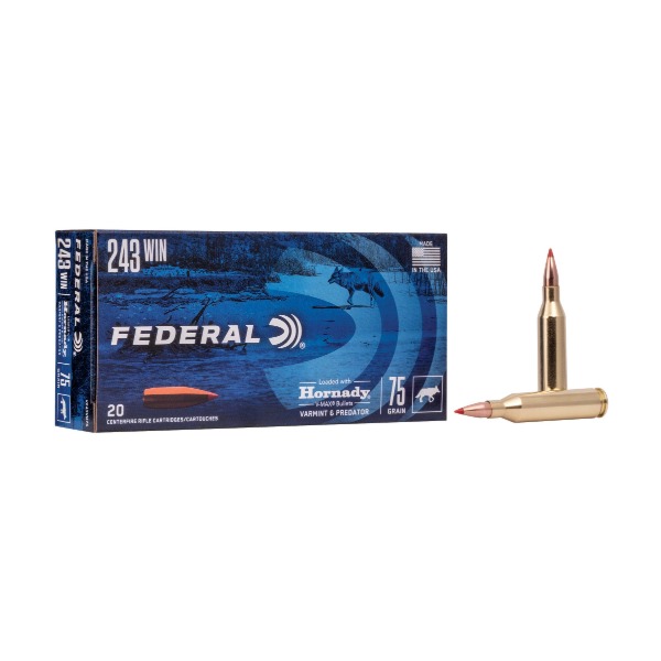 Federal 243Win 75GR V-Max