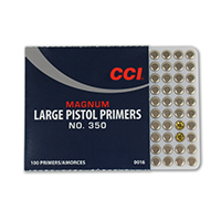 CCI Magnum Primers Large Pistol #350