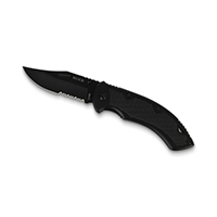Buck 864 Iceman  3.5" 420 HC Stainless Folding Knife Black
