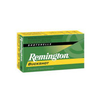 Remington Sportsman BUCKSHOT 000 8 Pellet 2-3/4" Shotgun Ammo 12 Ga