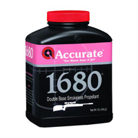 Accurate 1680 Double Base Smokeless Powder For Rifles 1Lb