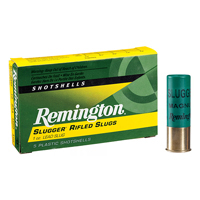 Remington Slugger 12GA Lead Rifled Slug 3" 1oz 5 Rounds