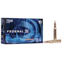 Federal Power Shok .270 WIN 130GR Soft Point 20 Rounds