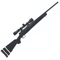 Mossberg Patriot Super Bantam .243 Win 3-9x40 Scope Matte Blued 20" Barrel