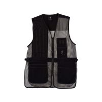 Browning Trapper Creek Mesh Shooting Vest Black/Gray Medium