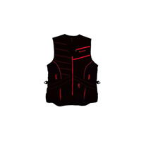 Browning Ace Shooting Vest Black/Red - Medium