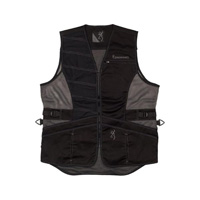 Browning Ace Shooting Vest Black/Black Large