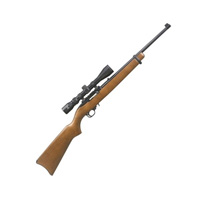 Ruger 10/22 Carbine Hardwood w/scope - .22LR, 18.5"