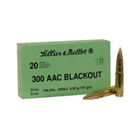 S & B 300 AAC (Black Out) 147GR FMJ