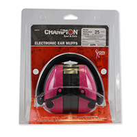 Champion Electronic Earmuffs Pink