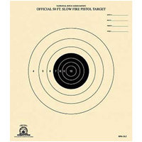 Champion Pistol Slow Fire Target  50 ft 12 Pack
