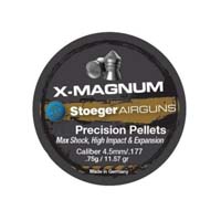 PELLETS 4.5MM/.177 X-MAG 75 G/11.57GR POINT (300)