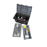 Allen Company Universal Gun Cleaning Kit & Tool Box - 65-Pieces
