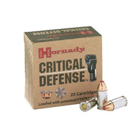 Hornady Critical Defense Pistol Ammo 9mm FTX 115GR