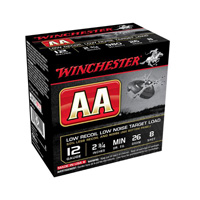Winchester AA Shotshell 12 GA 2-3/4" 26Gm 2-1/2Dr 25Rnd Target 980FPS