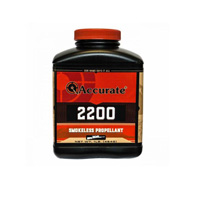 Accurate 2200 Double Base Smokeless Powder For Rifles 1Lb
