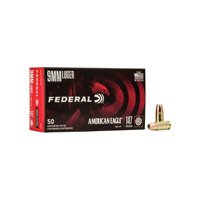 Federal 9MM Luger 147GR FMJ/FP
