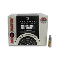 Federal Auto-Match .22LR 40GR LRN Box of 325 rounds