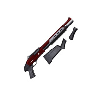 Canuck Freedom Enforcer Pump Action 12GA/17" 3" 5+1 Distressed Red