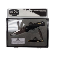 Buck Knives Collectors TIn Includes 736 Large Folder and 379 Solo