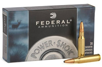 Federal Power Shok .32 WIN 170GR Jacketed Soft Point 20 Rounds